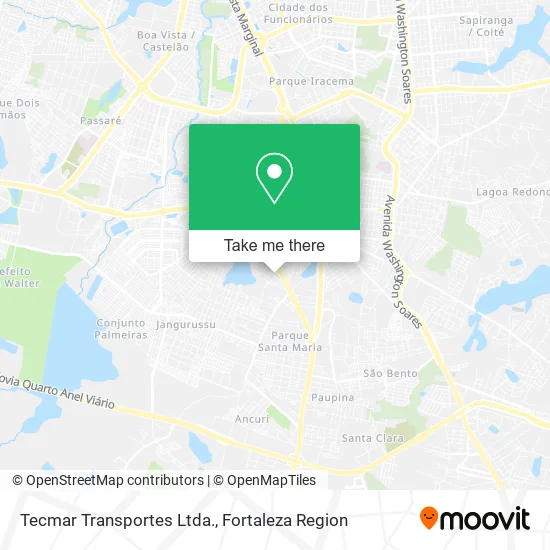 Tecmar Transportes Ltda. map