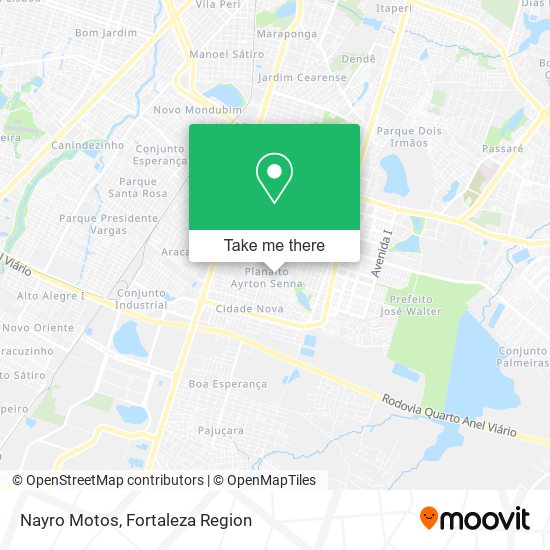Nayro Motos map