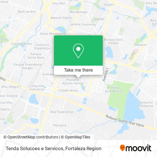 Tenda Solucoes e Servicos map