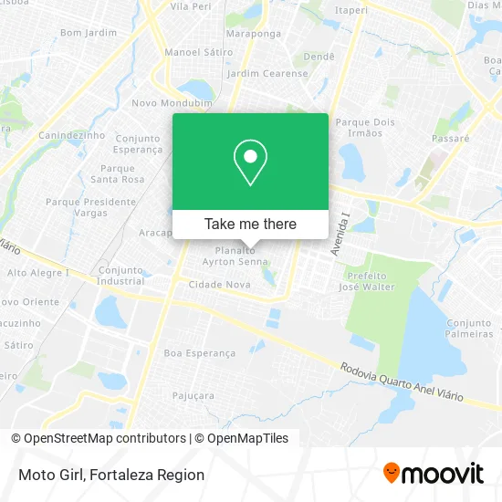 Moto Girl map