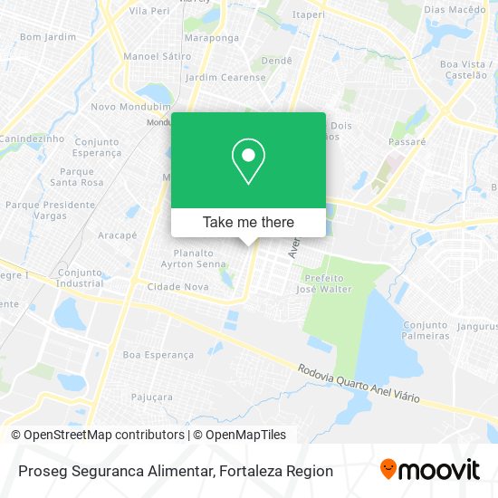 Proseg Seguranca Alimentar map