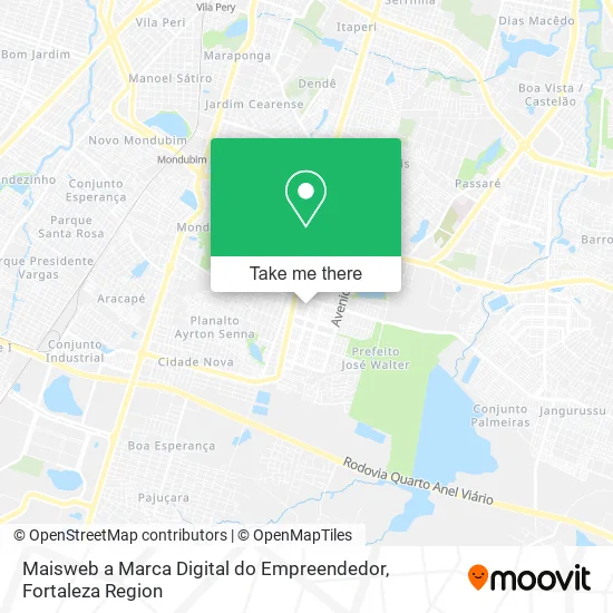 Maisweb a Marca Digital do Empreendedor map
