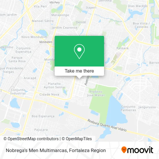 Nobrega's Men Multimarcas map