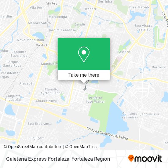 Galeteria Express Fortaleza map