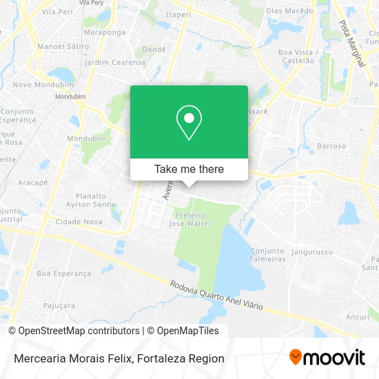 Mercearia Morais Felix map