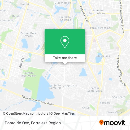 Ponto do Ovo map