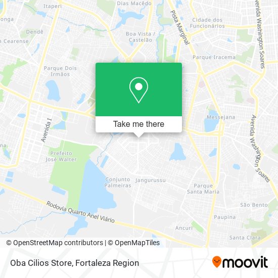 Oba Cilios Store map