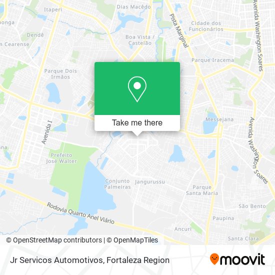 Mapa Jr Servicos Automotivos