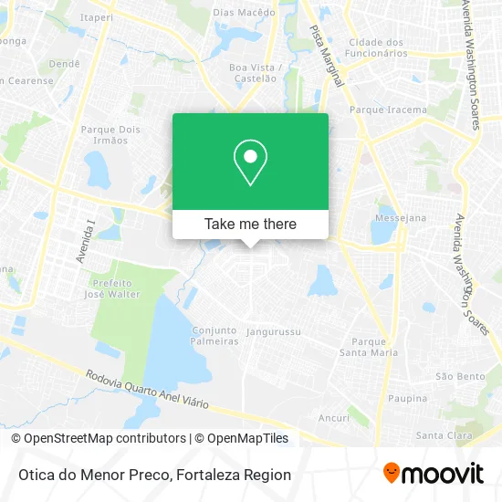 Otica do Menor Preco map