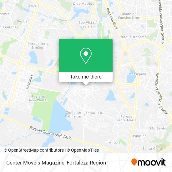 Center Moveis Magazine map