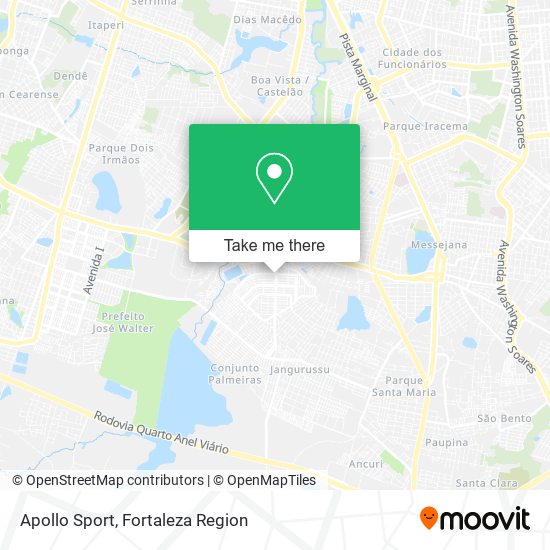 Apollo Sport map