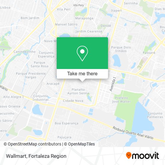 Mapa Wallmart