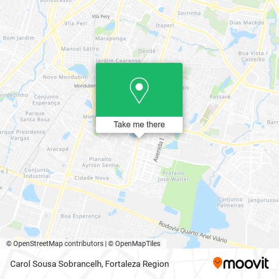 Carol Sousa Sobrancelh map