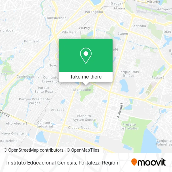 Instituto Educacional Gênesis map