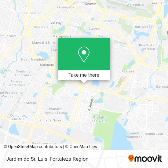 Jardim do Sr. Luis map