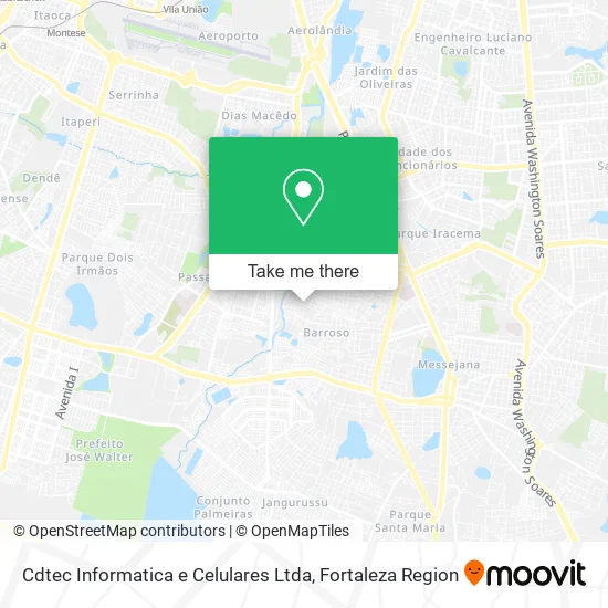 Cdtec Informatica e Celulares Ltda map
