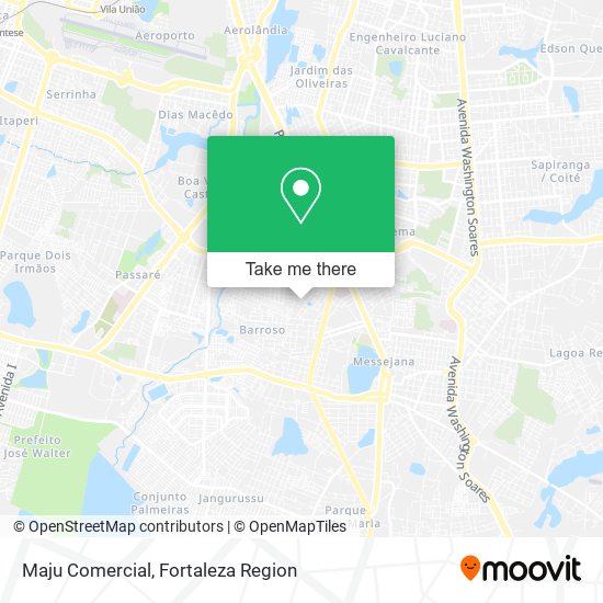 Maju Comercial map