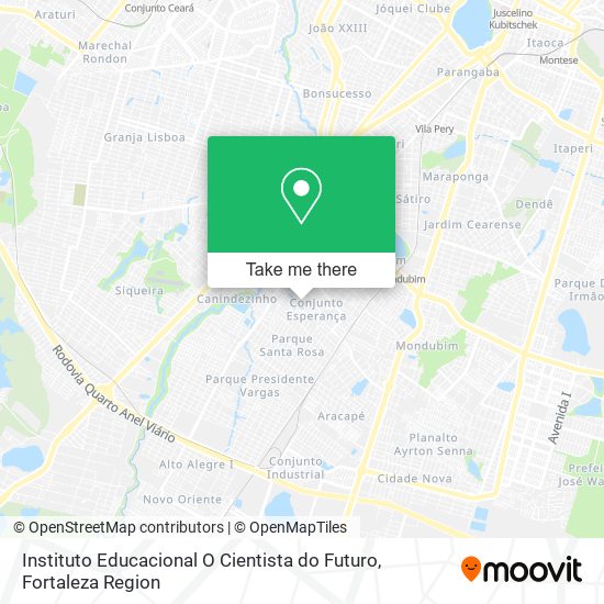 Instituto Educacional O Cientista do Futuro map