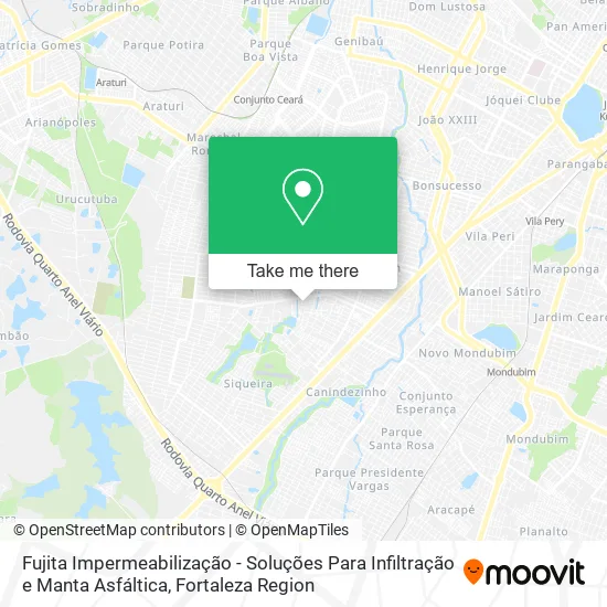 Fujita Impermeabilização - Soluções Para Infiltração e Manta Asfáltica map