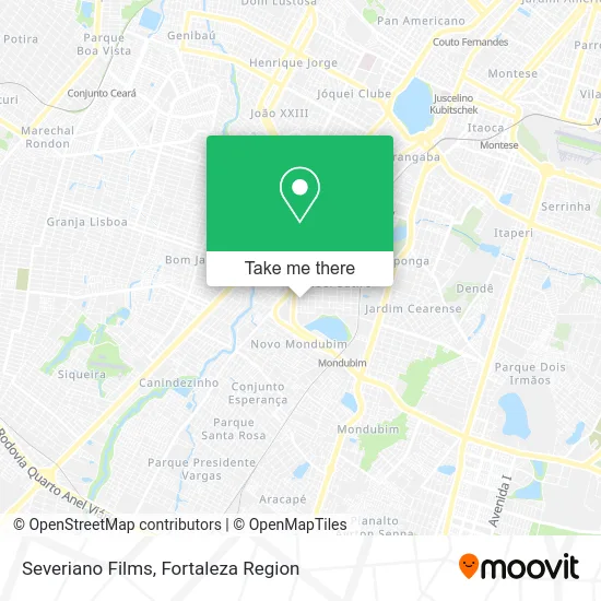Severiano Films map