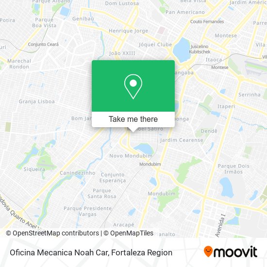 Oficina Mecanica Noah Car map