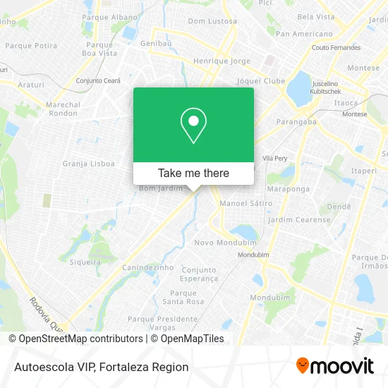 Autoescola VIP map