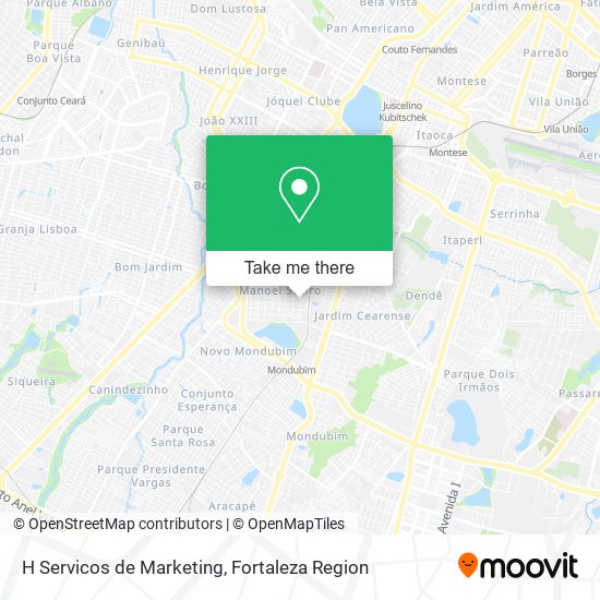 H Servicos de Marketing map