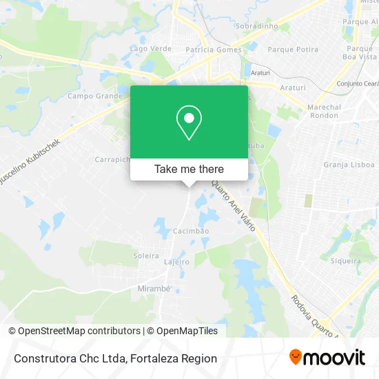 Construtora Chc Ltda map