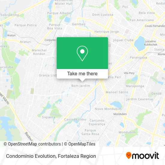 Condomínio Evolution map