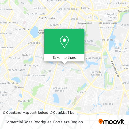 Comercial Rosa Rodrigues map