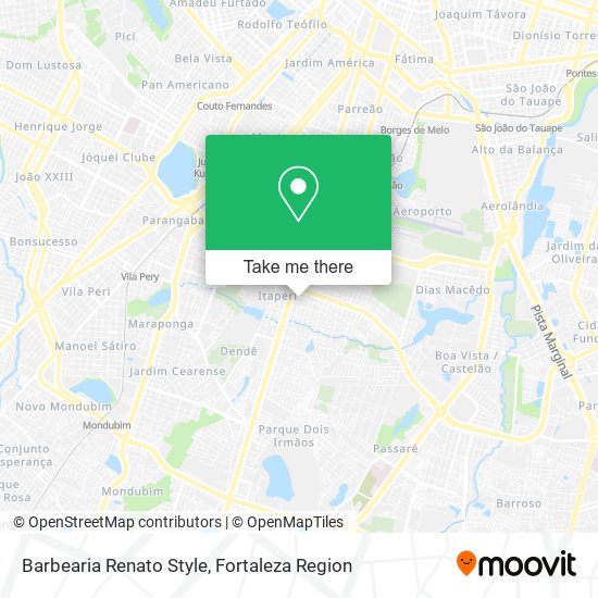 Barbearia Renato Style map