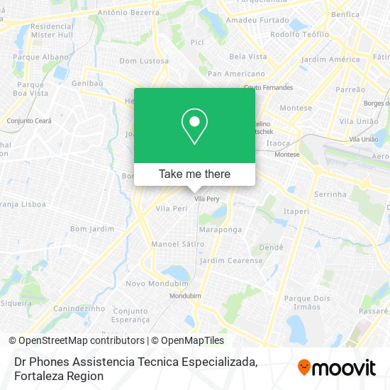 Dr Phones Assistencia Tecnica Especializada map