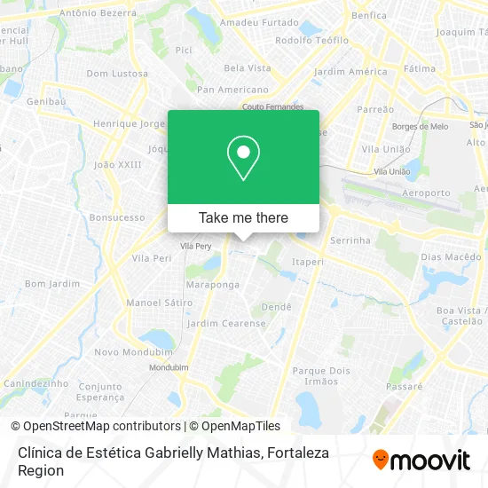 Clínica de Estética Gabrielly Mathias map