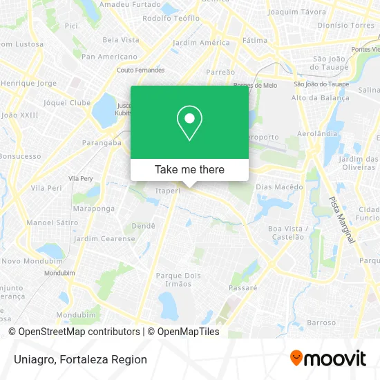 Uniagro map