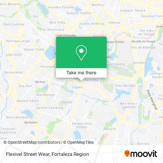 Flexivel Street Wear map