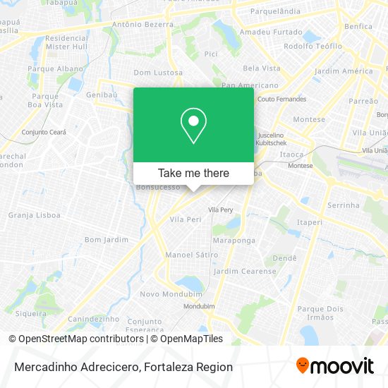 Mercadinho Adrecicero map