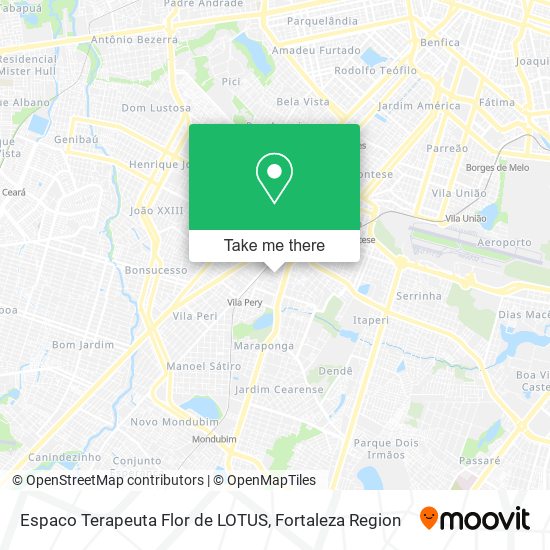 Espaco Terapeuta Flor de LOTUS map