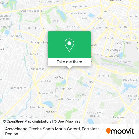 Associacao Creche Santa Maria Goretti map