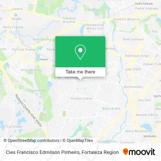 Cies Francisco Edmilson Pinheiro map