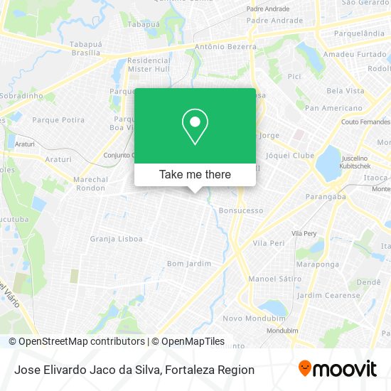 Jose Elivardo Jaco da Silva map