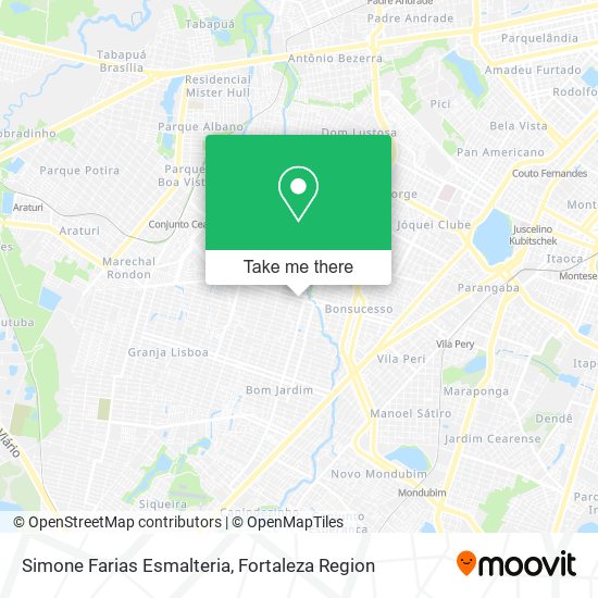 Simone Farias Esmalteria map