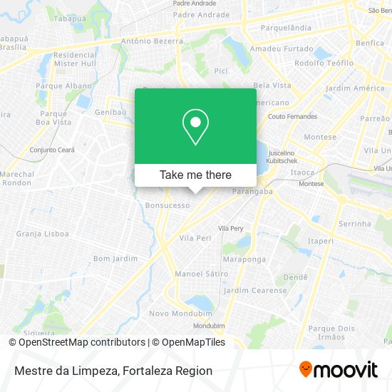 Mestre da Limpeza map