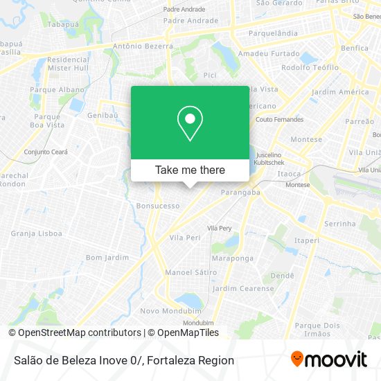 Salão de Beleza Inove 0/ map