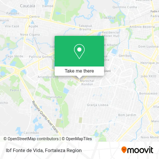 Ibf Fonte de Vida map