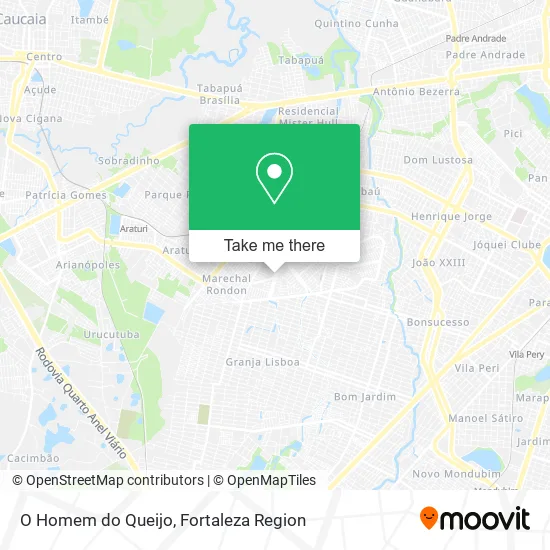 O Homem do Queijo map