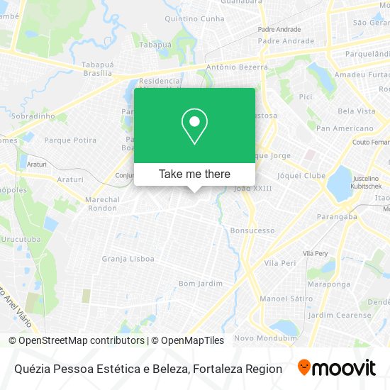 Quézia Pessoa Estética e Beleza map