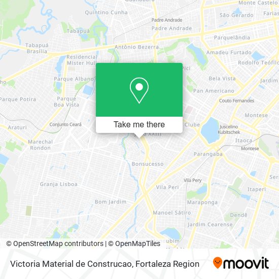 Victoria Material de Construcao map