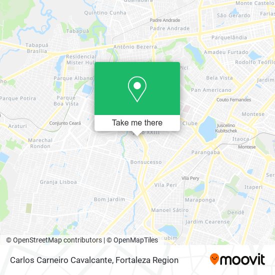 Carlos Carneiro Cavalcante map