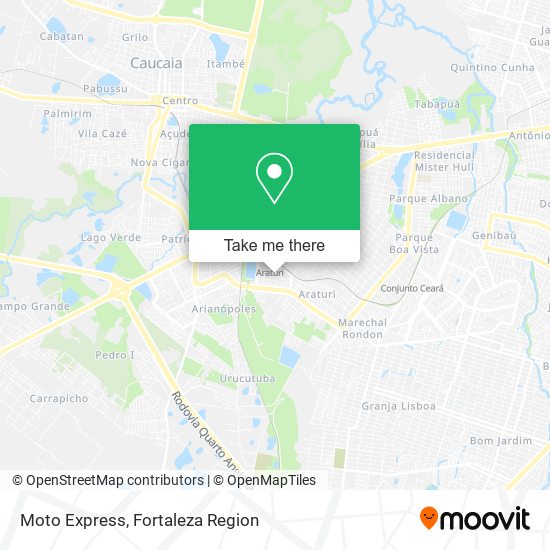 Moto Express map