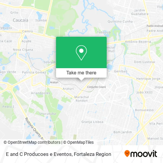 E and C Producoes e Eventos map